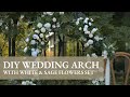 Ling's Tutorial: how to DIY floral wedding arch