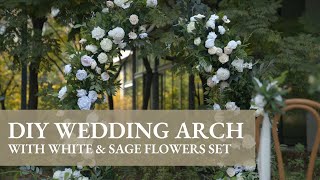 Ling's Tutorial: how to DIY floral wedding arch