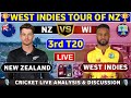 West Indies vs New Zealand, 3rd T20 Match Analysis and Discussion WI vs NZ 3rd Match