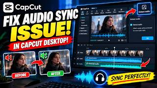 💥 CAPCUT PC TUTORIAL: How to Fix Audio Sync Delay and Lag in CapCut Desktop PC