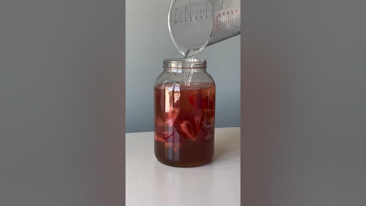 MAKING HOMEMADE STRAWBERRY WINE YouTube
