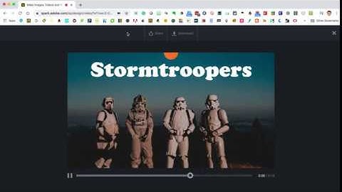 Adobe Spark Video Tutorial