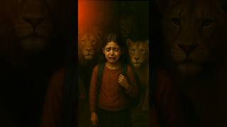 Lion Ne Ladki Ko Bachaya #shorts #kind #notsokind #short #storytelling