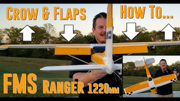 FMS - Ranger PNP - 1220mm - Flaps + Crow Mod, Radio Setup, & Flights