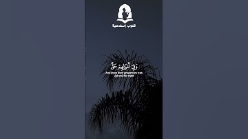 سورة الذاريات - الايات 15-23  | سعود الشريم 💕  #قران_كريم  #قرآن