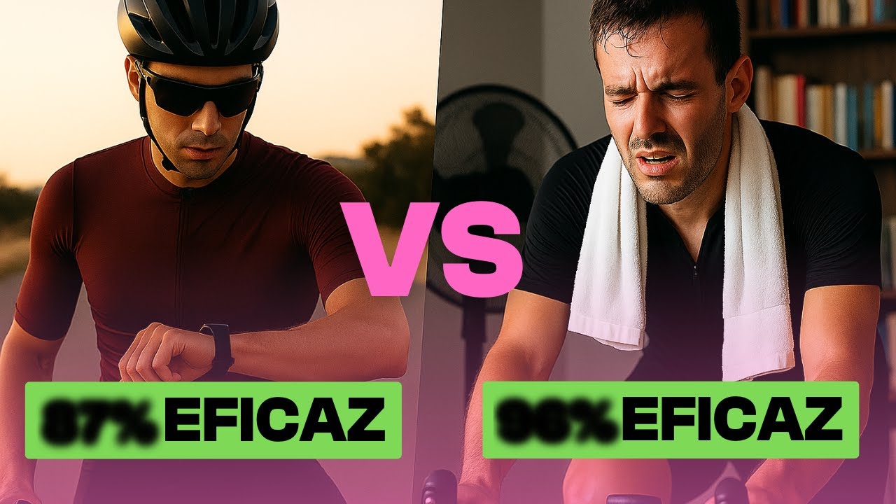 Rodillo vs Exterior: Haz Esto si Tienes Poco Tiempo para Entrenar