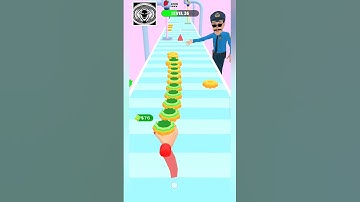 Donut Stack 3D Android Gameplay #Shorts