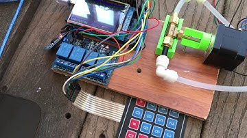 Valve Controller by Arduino Mega and Step Motor