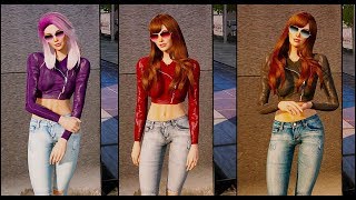 GTA V MODS Lana Sims4 New hair clothes glasses GTA V MODS Lana Sims4 New hair clothes glasses