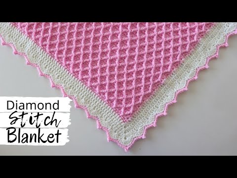 Crochet Fast And Easy Beginner Elegant Baby Blanket