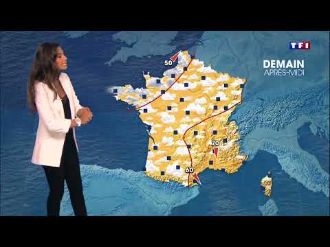 Météo TF1 du 2 Juillet 2017 (Tatiana Silva)
