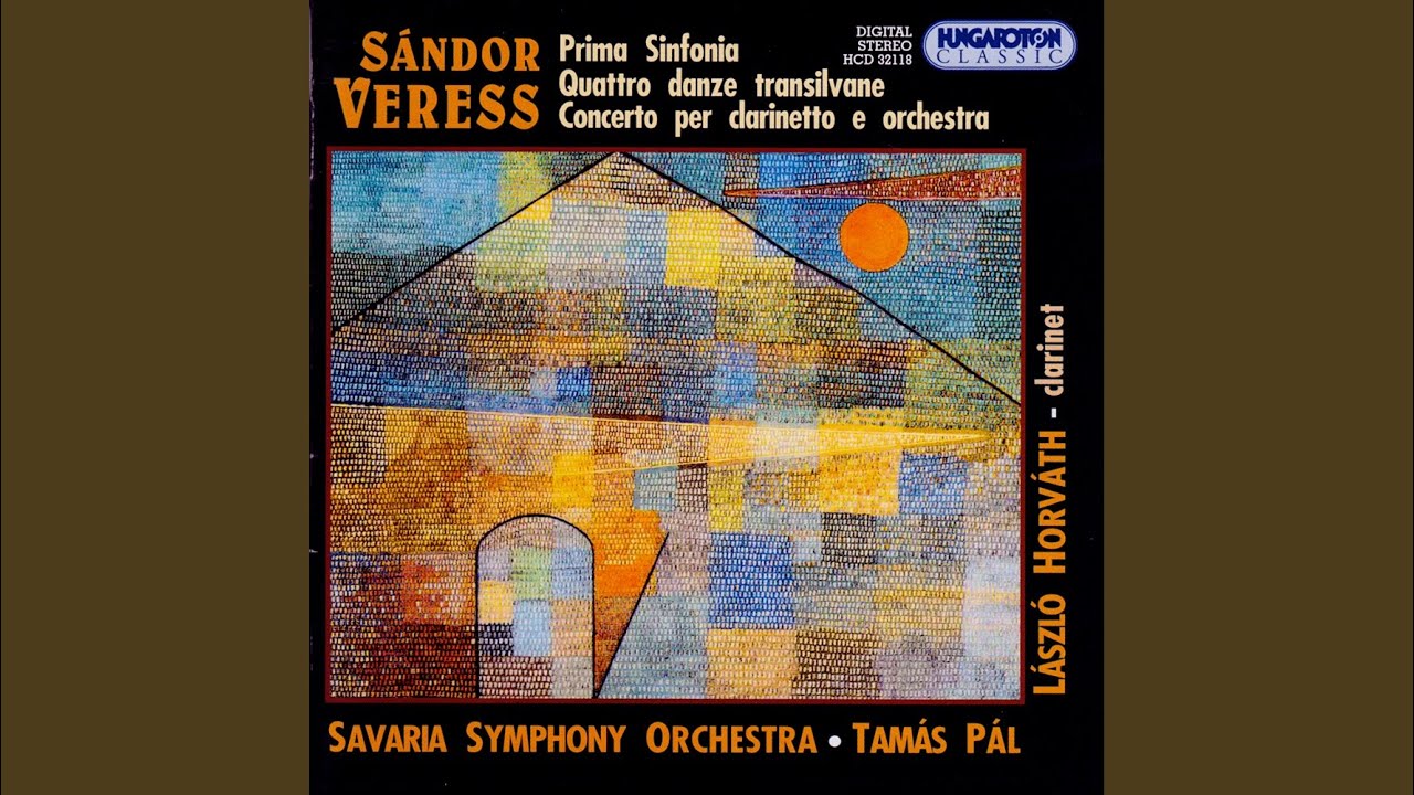 Concerto per clarinetto e orchestra (1981-82) , II. Danza immaginarisa. Allegro vivace