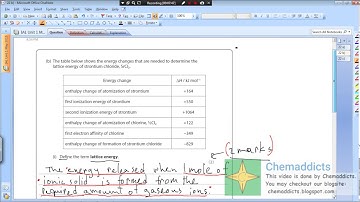 Edexcel AS Chemistry Unit 1 Question Paper May 2015 question 22(b) Solution