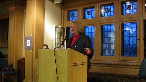 Dutchess Democratic Chair Elisa Sumner introducing...