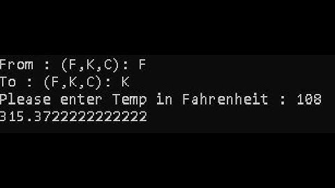 How to make a temperature converter in python [EASY]