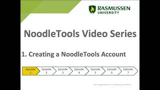 NoodleTools Home - NoodleTools - RasGuides at Rasmussen ...