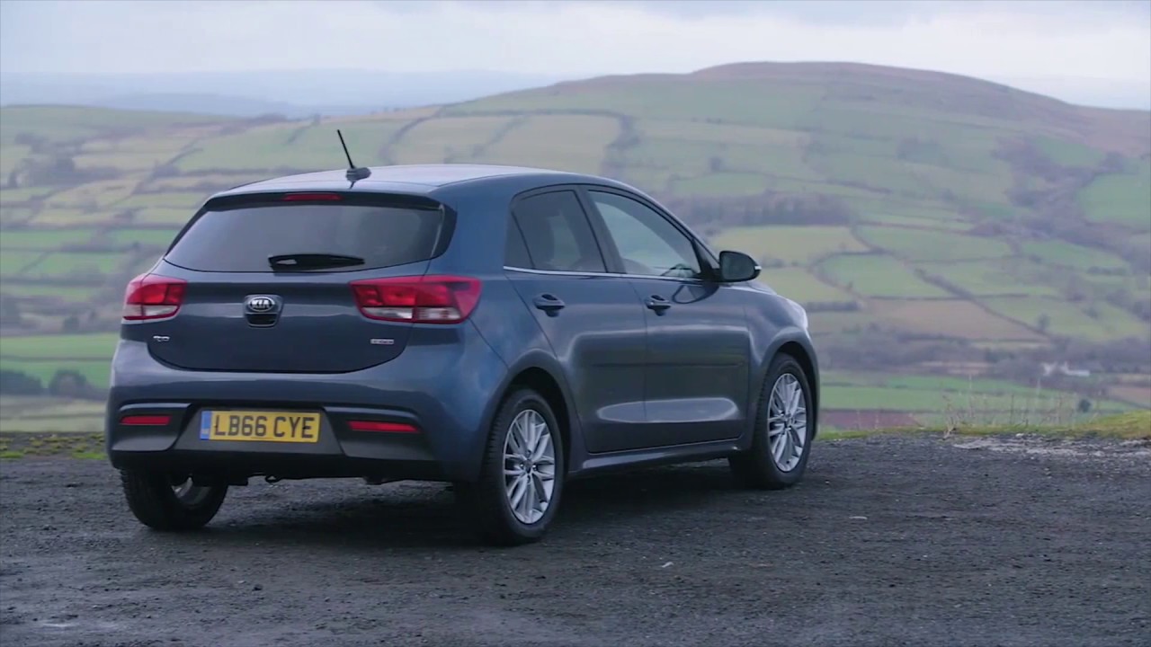 AllNew Kia Rio ‘3’ grade 1.0 TGDi Smokey Blue Exterior Design Trailer