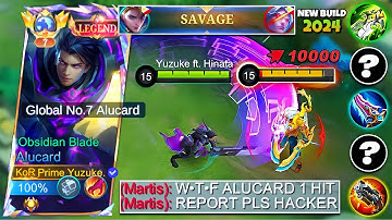 WTF DAMAGE!!! 😱 | Best Alucard 1 Hit Build & Emblem for Easy Win! | Global Alu New Tutorial 💯