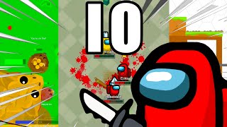 AMONG US IO GAME.... [Playing all the Io games]