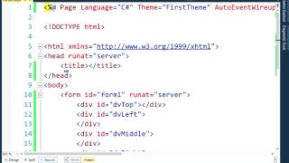 ASP.NET Themes Part 1