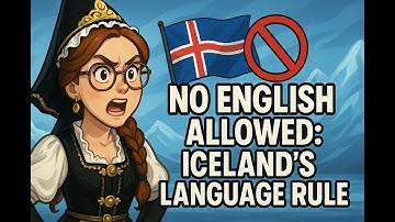 The Country That Refuses Foreign Words: Iceland’s Language Pride 🧠❄️