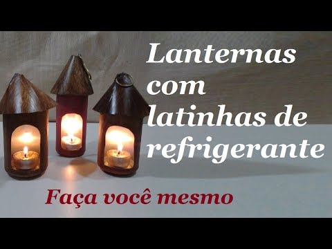 Vídeo: Como Fazer Uma Lanterna De Refrigerante