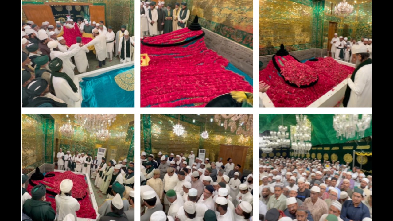 Part-6:Chader-e-Gul:Urs Shahzadah Imam Ali Ibn Musa Raza AS Dr Syed Mohammed Hameeduddin Sharfi RA