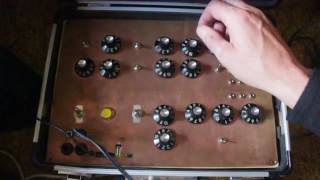 DiY Axoloti Analogue Synth demo   Port Charlmers June 2017