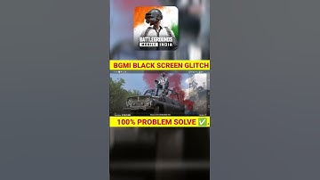 BGMI BLACK SCREEN PROBLEM SOLVE ✅#bgmi #bgmiunban #bestvpnforbgmi