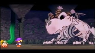 Paper Mario The Thousand Year Door Bonetail battle