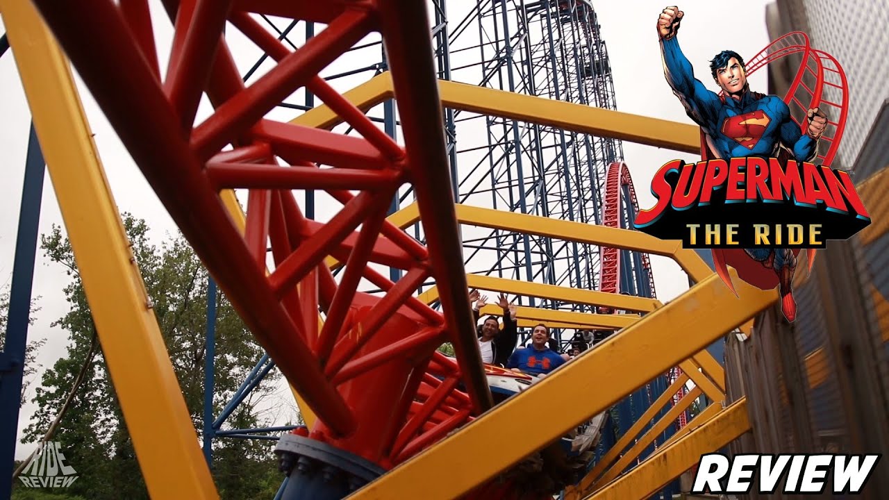 Superman the Ride - Six Flags New England - Intamin Amusement Rides ...