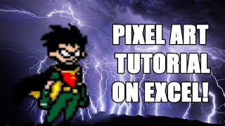 Making Pixel Art on Microsoft Excel