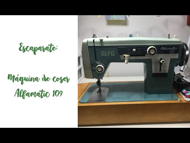 Alfamatic aprende a coser: 2013