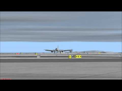 FSX: Orbit Airlines Airbus A310F encounters strong...