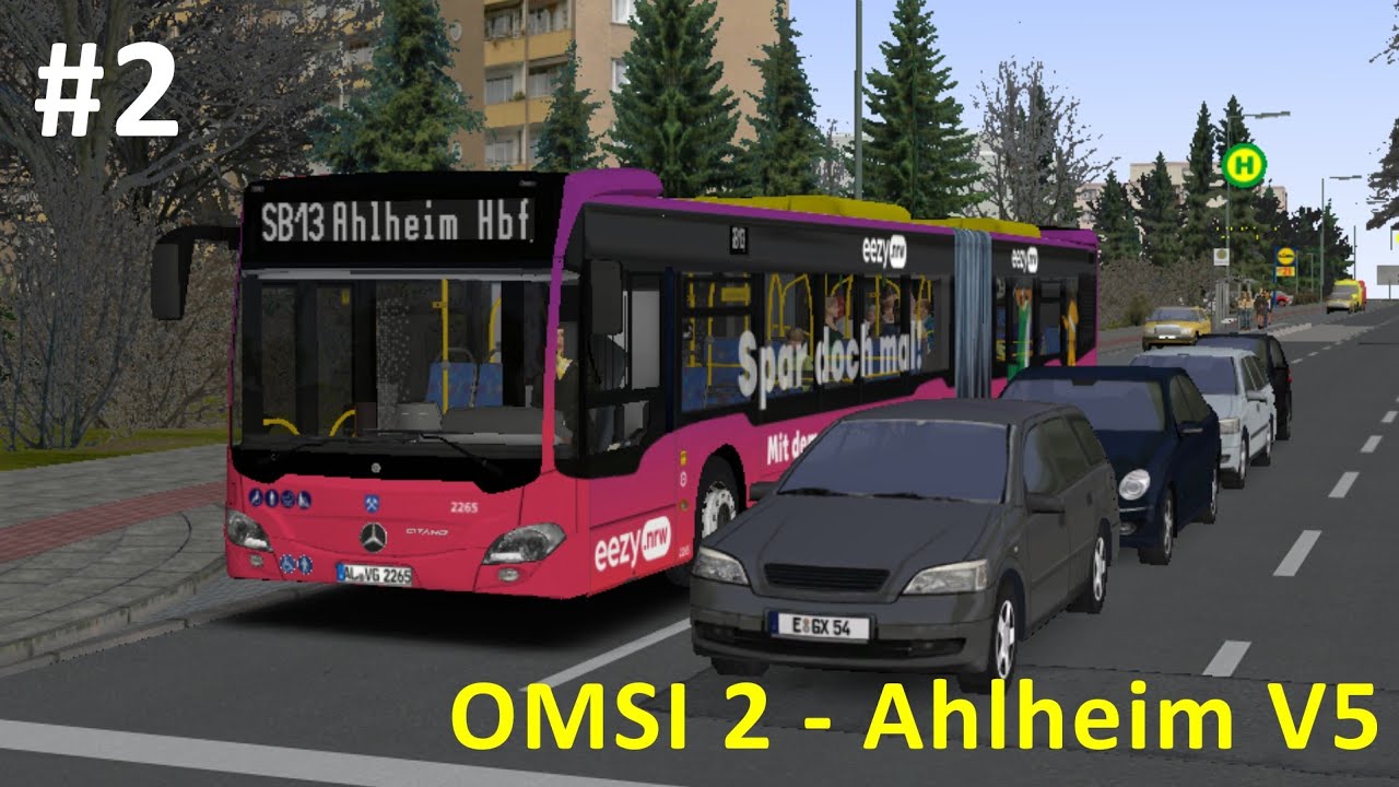 Typische Fahrt in OMSI 2 | Linie SB13 | OMSI 2 - Ahlheim V5