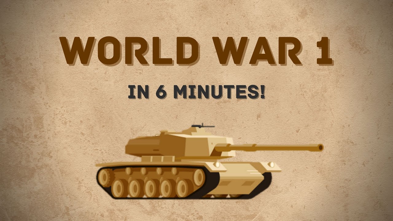 World War 1 Explained in 6 Minutes! (Causes, Events, Effects/Consequences) | WW1 | Mint Tree