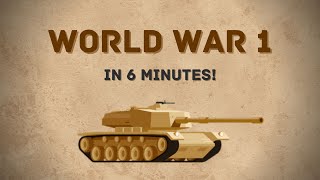 World War 1 Explained in 6 Minutes! (Causes, Events, Effects\/Consequences) | WW1 | Mint Tree