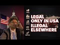 Legal in US, Illegal elsewhere || 5 US Policies that are Illegal in Most Countries but Legal in USA