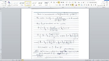 Advanced Statistical Inference, lecture 6 (Dr. Sudad Khalil), Msc. Course, 2019-2020