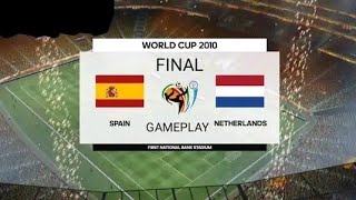 Netherlands Vs Spain Gameplaypes 2011 Pspfifa World Cup 2010 Final Match