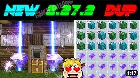 🤑🤑New Duplication glitch of blockman go skyblock || 2.27.2😍working dup || Work 100%