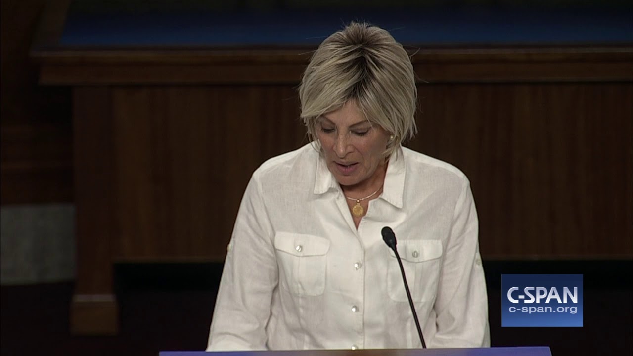 c-span channel Word for Word: Linda Tripp Talks at Whistleblower Event for First Time in 15 Years (C-SPAN)