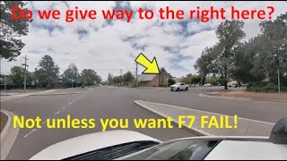 068 You Don't Always Give Way to The Right!