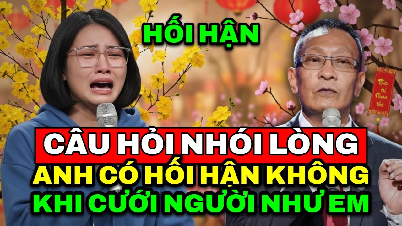 TÂM SỰ CÙNG VĂN SÂM - Câu hỏi nhói lòng: Liệu anh có hối hận khi cưới người bị làm nhục như em không