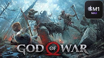 God of War on Mac! - 10 Minutes of Gameplay - (M1 Max) (CrossOver 22 + GPTK)