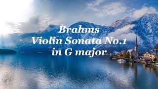 ブラームス：ヴァイオリン ソナタ第1番ト長調 「雨の歌」Op.78  Brahms：Violin Sonata No.1 in G major