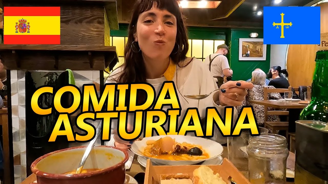 Probamos MUCHA COMIDA ASTURIANA en OVIEDO 😋 | VUELTALMUN