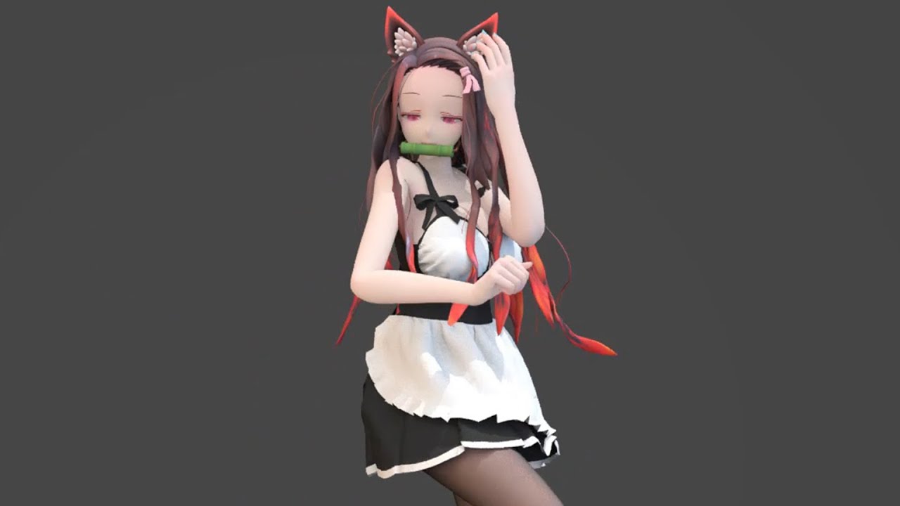 〓紳士向け〓禰豆子〓NUMBER NINE〓【MMD】 - YouTube