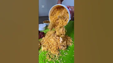 Biryani In Slow Motion Shorts Ytshorts 