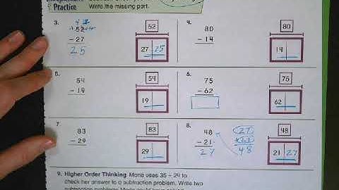 6-6 Use addition to check subtraction